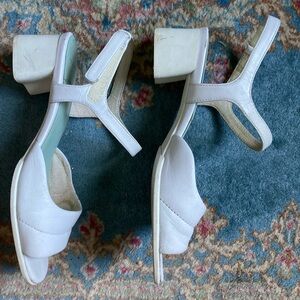 White Camper Katie Sandals